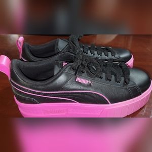Puma platform chunky heel sneakers
